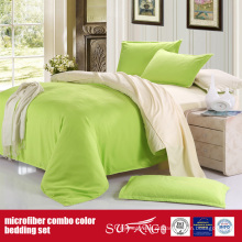 110GSM Cor Sólida Confortável Combo Microfiber Fronha